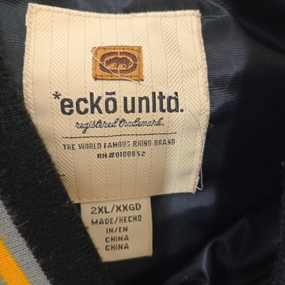 Men's Ecko Unlimited 1972 Varsity Jacket 2xl..HOLIDAY SALE - Picture 4 of 9